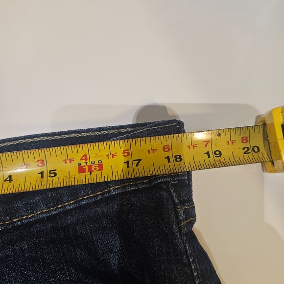 Levis 505 Jeans Mens 36x30 Blue Denim Straight Leg Medium Wash Pants Classic Cut - Picture 4 of 8